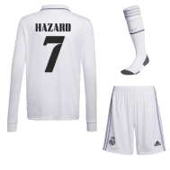 Форма Реал Мадрид Азар 2023 длинный рукав с гетрами