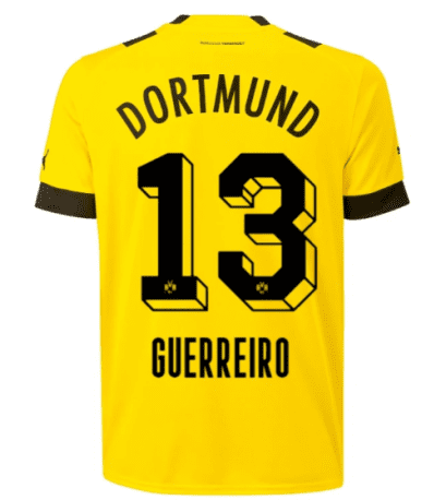 Детская футболка Геррейру Боруссия Дортмунд 2022-2023