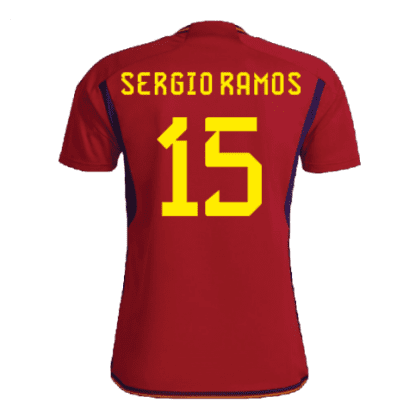 Футболка Испания Серхио Рамос 2022