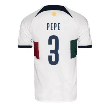 Гостевая футболка Португалия Пепе 2022