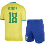 Детская футбольная форма Антони Бразилия 2022