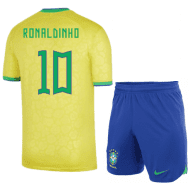 Детская футбольная форма Роналдиньо Бразилия 2022