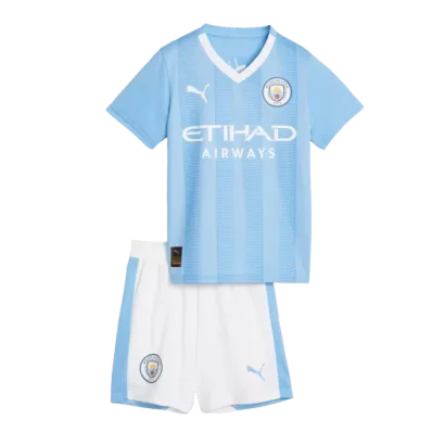 Детская футбольная форма Манчестер Сити 2023 - 2024