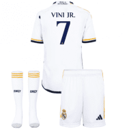 Детская футбольная форма Реал Мадрид Винисиус 7 2023 - 2024 с гетрами