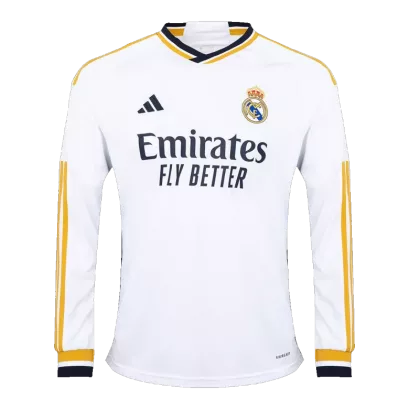 футболка реал Мадрид 2023-2024 с длинными рукавами