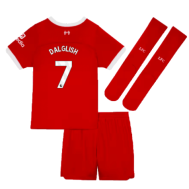 Детская футбольная форма Ливерпуль Далглиш 7 2023 - 2024 с гетрами