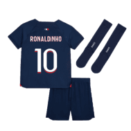 Детская футбольная форма ПСЖ Роналдиньо 10 2023 - 2024 с гетрами