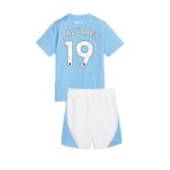 Детская футбольная форма Манчестер Сити Альварес 19 2023 - 2024