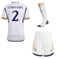 Футбольная форма Карвахаль 2 Реал Мадрид 2023 - 2024 с гетрами