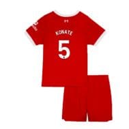 Детская футбольная форма Ливерпуль Конате 5 2023 - 2024