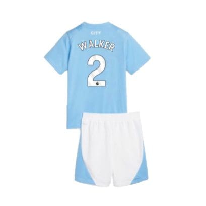 Детская футбольная форма Манчестер Сити Уокер 2 2023 - 2024