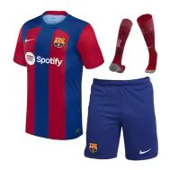 Детская футбольная форма Барселона 2023 - 2024 с гетрами