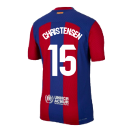 Детская футболка Барселона Кристенсен 2024 года