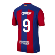 Детская футболка Барселона Кройф 2024 года