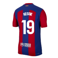 Детская футболка Барселона Кессье 2024 года