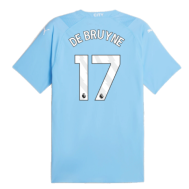Детская футболка Манчестер Сити Де Брюйне 2024 года