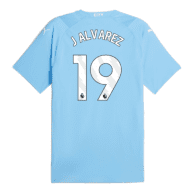 Детская футболка Манчестер Сити Альварес 2024 года