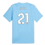 Детская футболка Манчестер Сити Сильва 2024 года