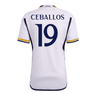 Детская футболка Реал Мадрид Себальос 2024 года