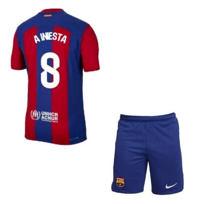 Детская футбольная форма Барселона Иньеста 2023 - 2024