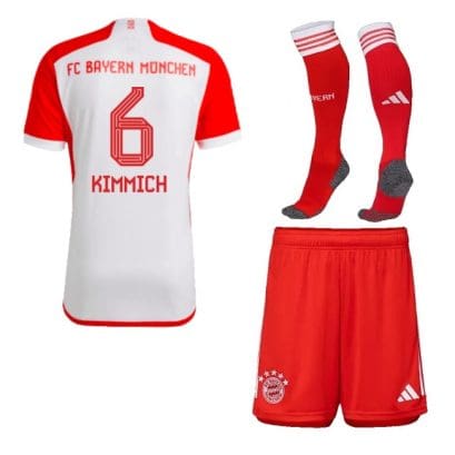 Детская футбольная форма Бавария Киммих 2023 - 2024 с гетрами