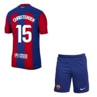 Детская футбольная форма Барселона Кристенсен 2023 - 2024
