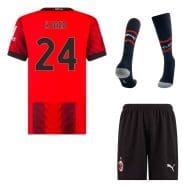 Детская футбольная форма Милан Кьер 2023 - 2024 с гетрами