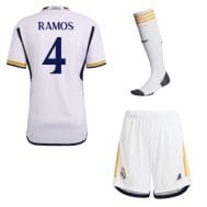 Детская футбольная форма Реал Мадрид Рамос 2023 - 2024 с гетрами