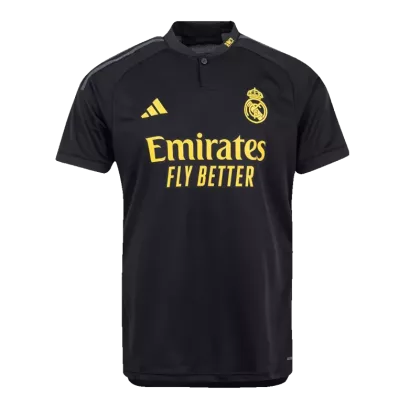 Третья футболка Реал Мадрид 2023-2024 чёрного цвета