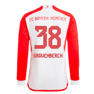 Футболка Бавария Мюнхен Гравенберх 2023 - 2024 длинный рукав