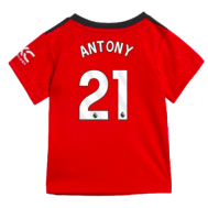 Детская футболка Манчестер Юнайтед Антони 2024 года