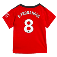 Детская футболка Манчестер Юнайтед Фернандеш 2024 года