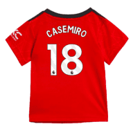 Детская футболка Манчестер Юнайтед Каземиро 2024 года