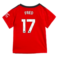 Детская футболка Манчестер Юнайтед Фред 2024 года