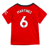 Детская футболка Манчестер Юнайтед Мартинес 2024 года