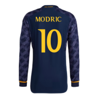 Гостевая футболка Real Madrid с длинными рукавами Модрич
