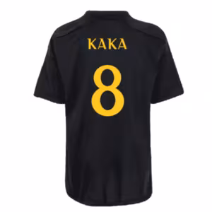 Третья футболка Real Madrid Кака 23/24 чёрного цвета
