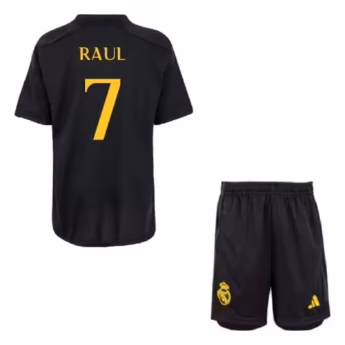 Чёрная футбольная форма Real Madrid 23/24 Рауль