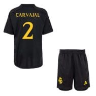 Третья детская футбольная форма Карвахаль 2 Реал Мадрид 2024