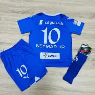 Детская футбольная форма Неймар Аль Хиляль с гетрами