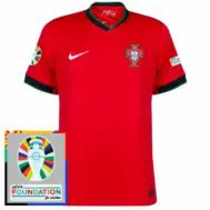 Футболка Португалия Евро 2024 с патчем