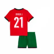Детская футбольная форма Жота 21 Португалия евро 2024