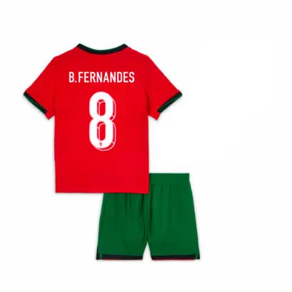 Детская футбольная форма Фернандеш 8 Португалия евро 2024