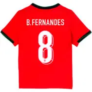 Детская футболка Фернандеш 8 Португалия евро 2024