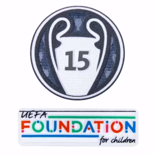 Нашивка Лига Чемпионов 15 кубков Реал Мадрид