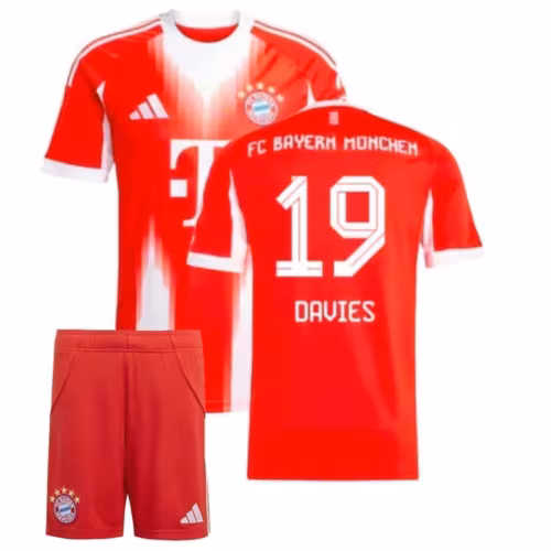 Детская футбольная форма Дейвис Бавария Мюнхен 2025 - 2026