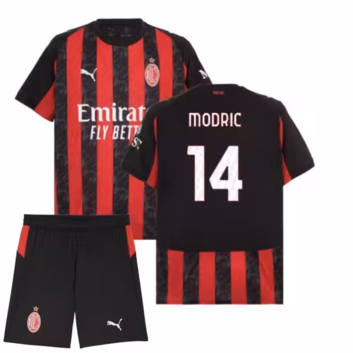 Детская футбольная форма Модрич Милан 2025 - 2026