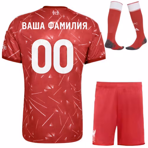Футбольная форма Ливерпуль 2026 2027 с фамилией игрока