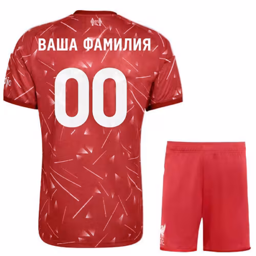 Футбольная форма Ливерпуль 2026 2027 с нанесением фамилии